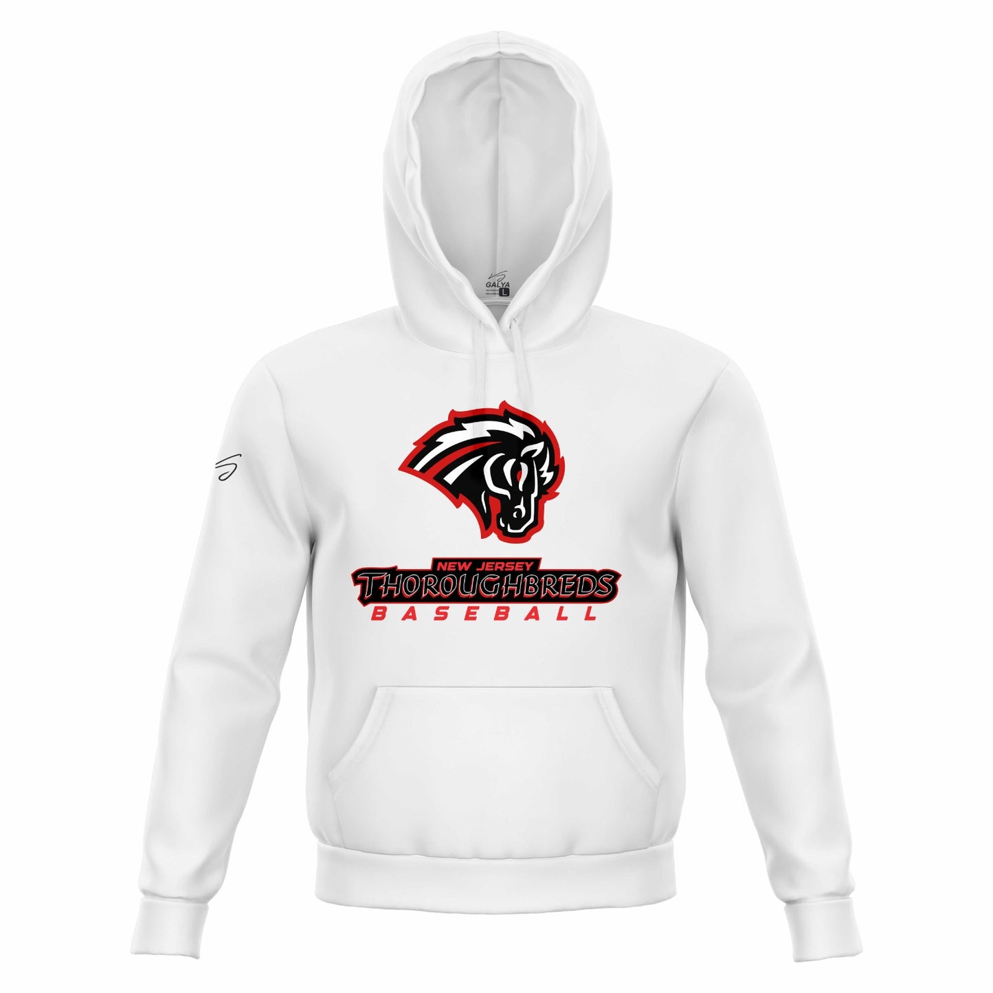 NJ THOROUGHBREDS BASEBALL HOODIE