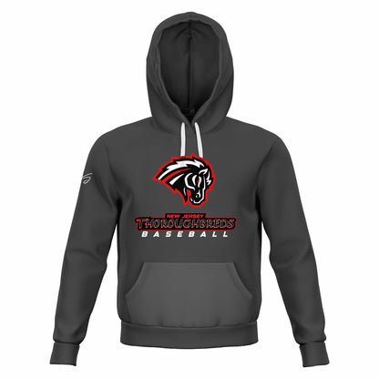 NJ THOROUGHBREDS BASEBALL HOODIE