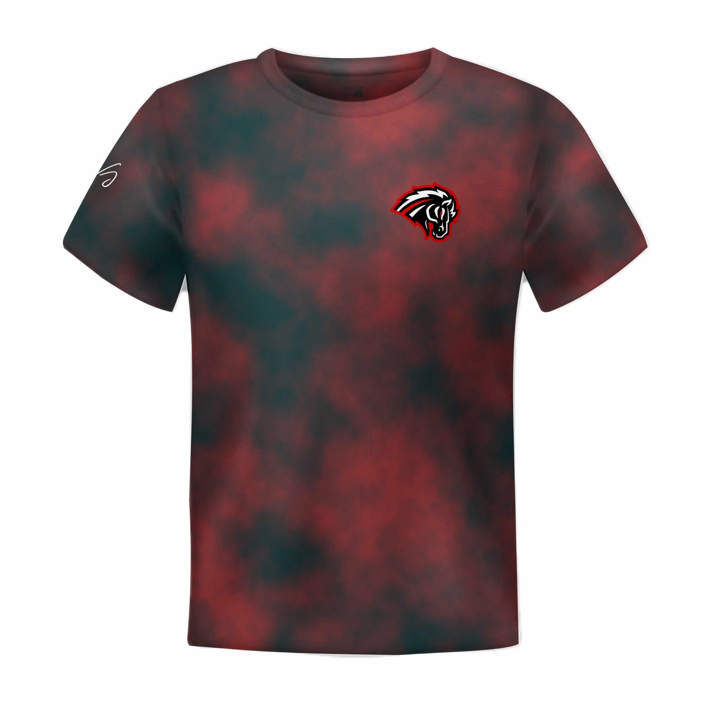 NJ THOROUGHBREDS BASEBALL “KEEP YOUR MIND FLOWING” TIE-DYE T-SHIRT