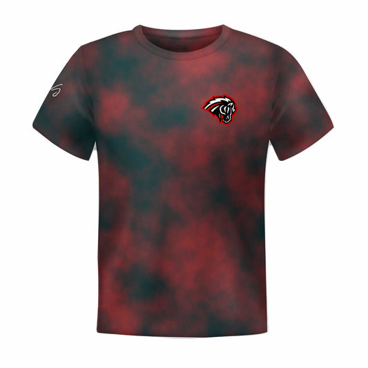 NJ THOROUGHBREDS BASEBALL “KEEP YOUR MIND FLOWING” TIE-DYE T-SHIRT