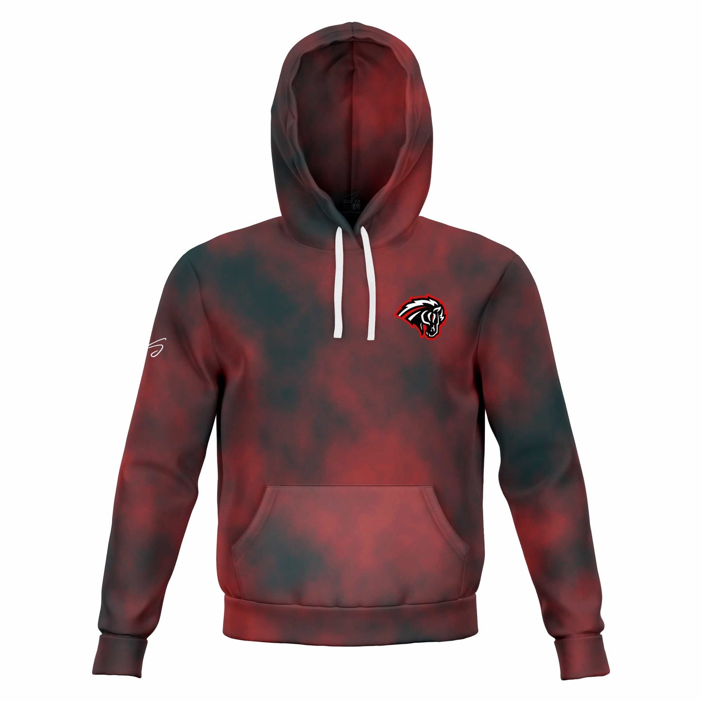 NJ THOROUGHBREDS BASEBALL “KEEP YOUR MIND FLOWING” TIE DYE HOODIE