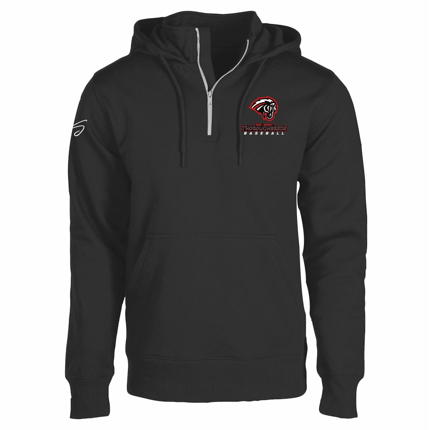 NJ THOROUGHBREDS QUARTER ZIP HOODIE – FLEECE
